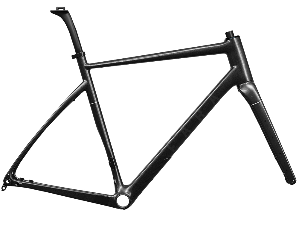 F/AR Wet Asphalt  Frameset with Thru Axles