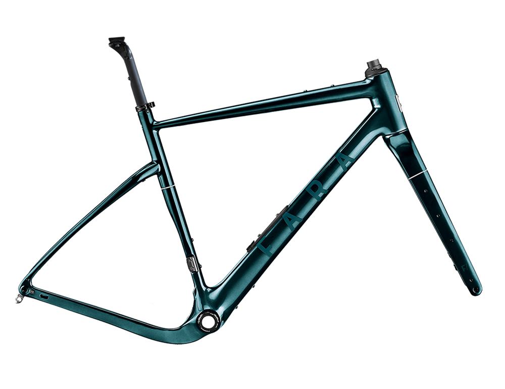 F/GR Fjord Green Frameset with Thru Axles