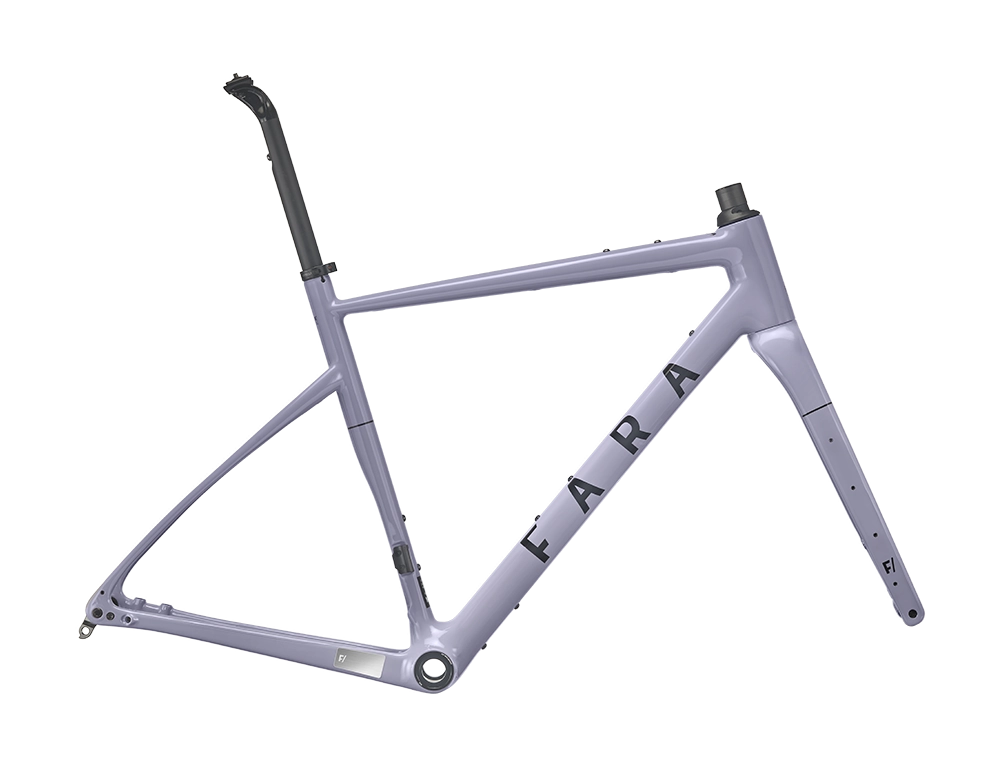 F/AR Cloudy Sunset Frameset with Thru Axles